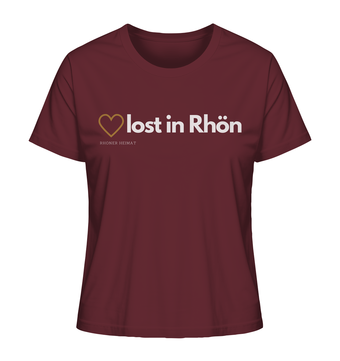 HEART LOST IN RHÖN - Ladies Organic Shirt